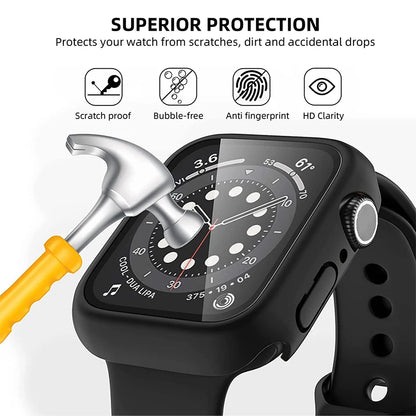 Apple Watch protective case showcasing superior protection features against scratches, dirt, and accidental drops.
