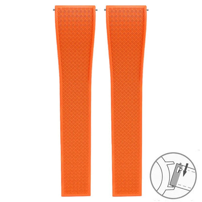 Garmin FKM Rubber Band — strap in orange