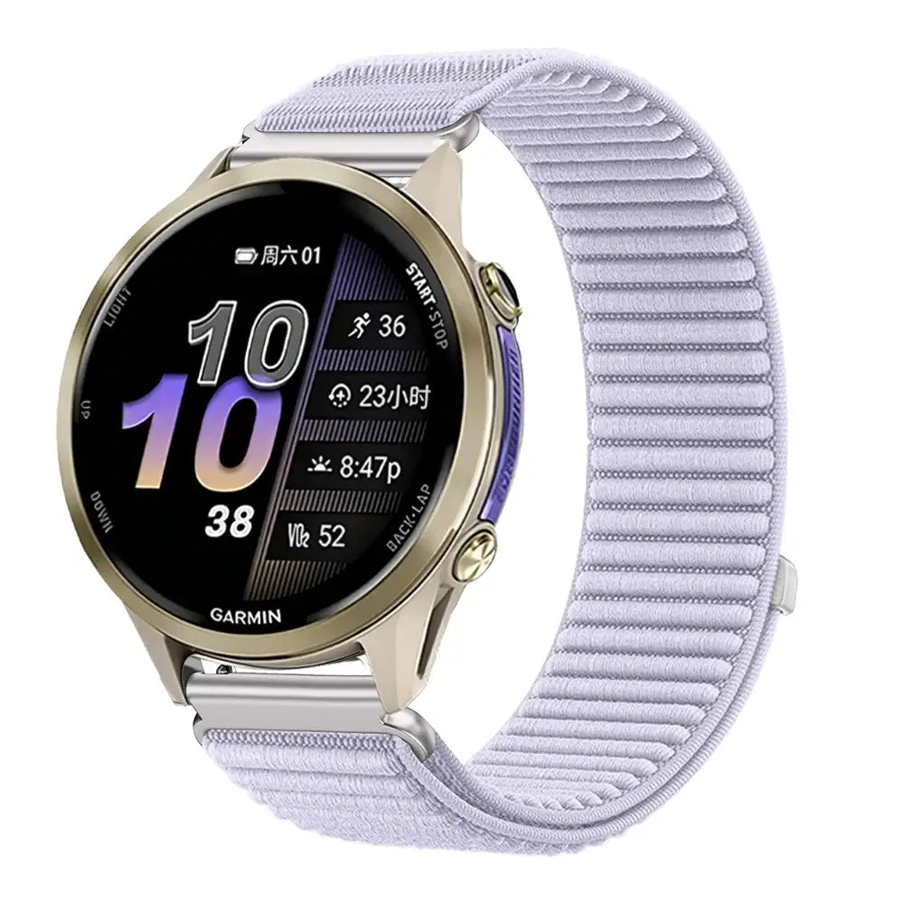Amazfit Ribbed Nylon Sport Loop Watch Band - Lavender