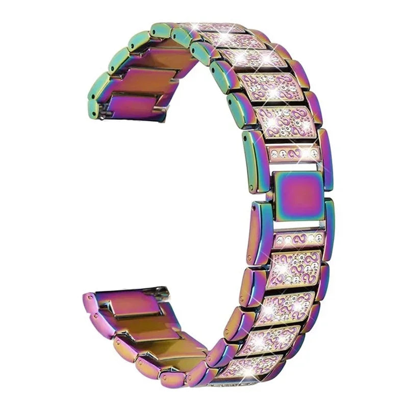 Garmin Women's Rhinestone Link Bracelet in Rainbow