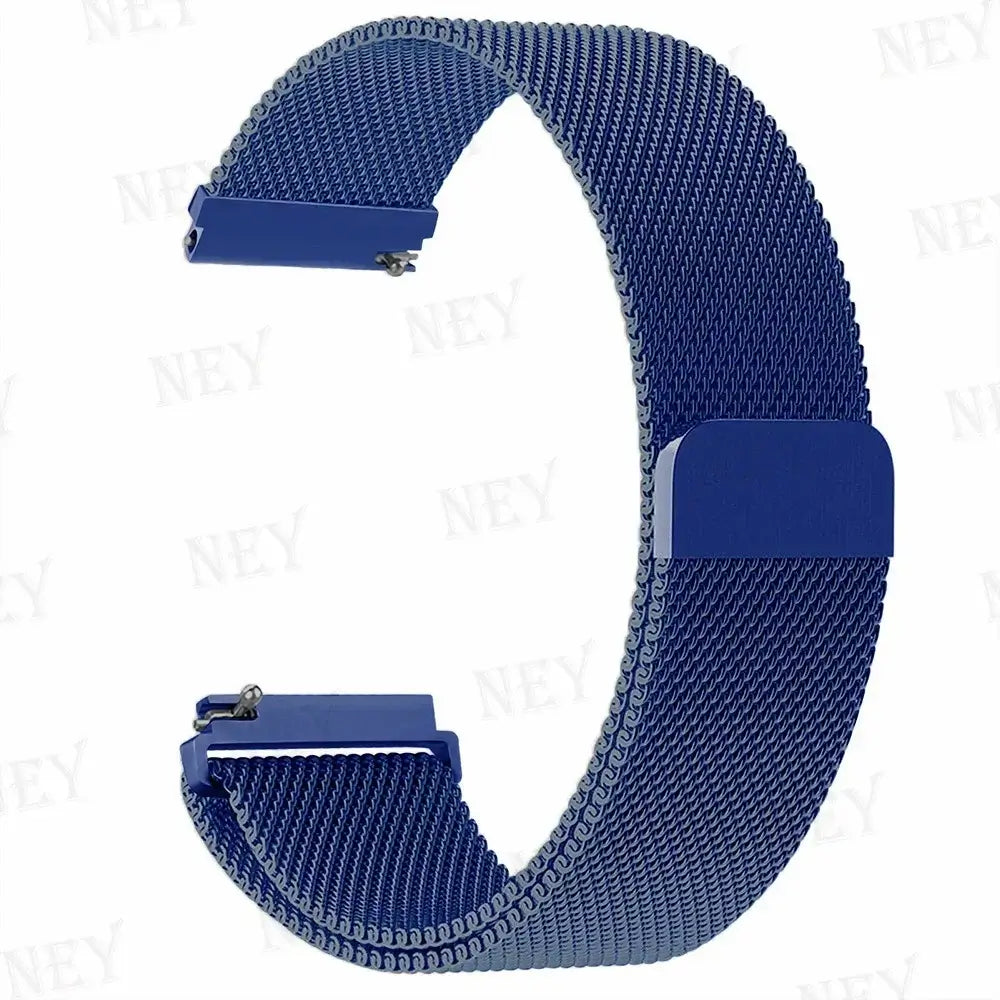 Amazfit Stainless Steel Milanese Mesh Band — Navy Blue