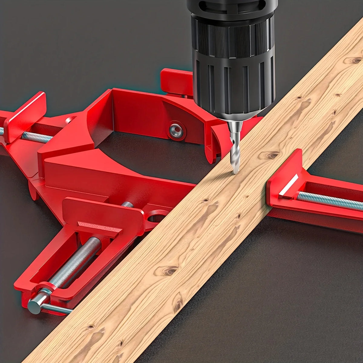 90° Corner Clamp for Frames, Boxes & Cabinets