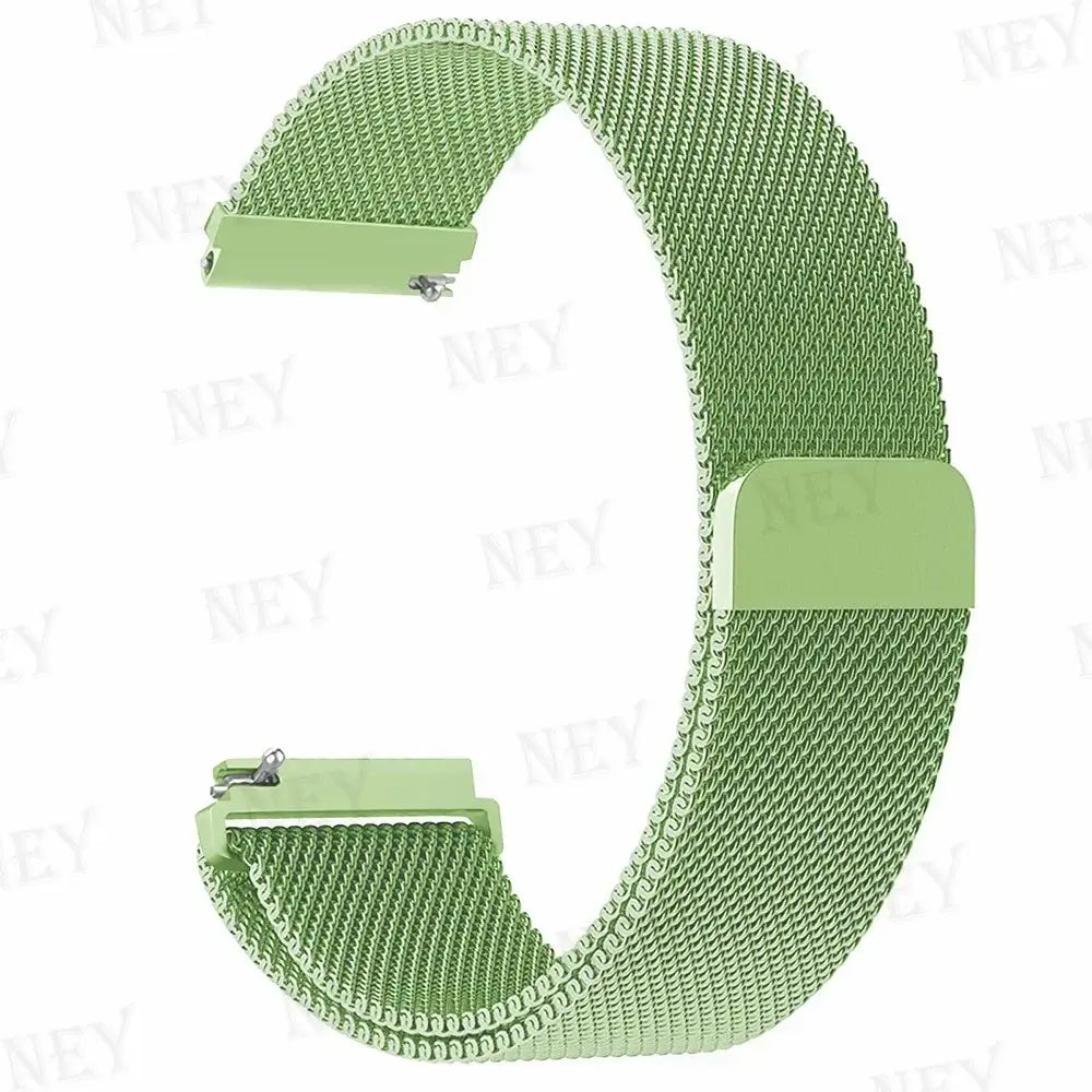 Amazfit Stainless Steel Milanese Mesh Band — Mint Green