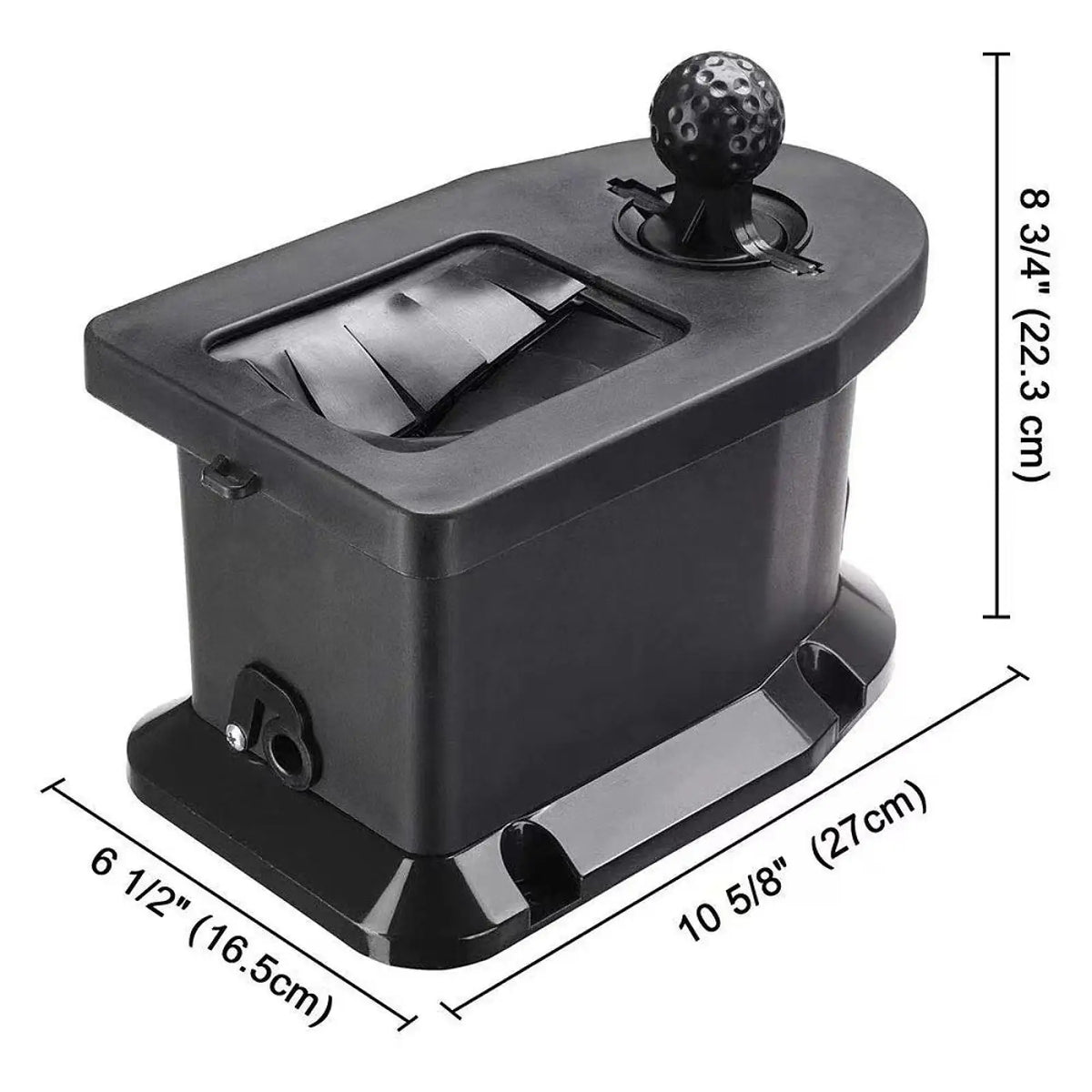 Golf Cart Ball & Club Washer with Bracket and Towel