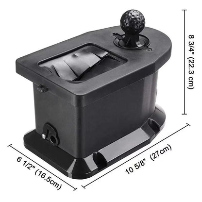 Golf Cart Ball & Club Washer with Bracket and Towel