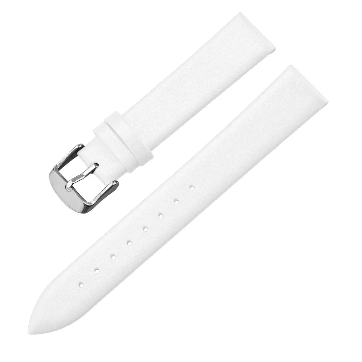 Classic Leather Band for Polar – White