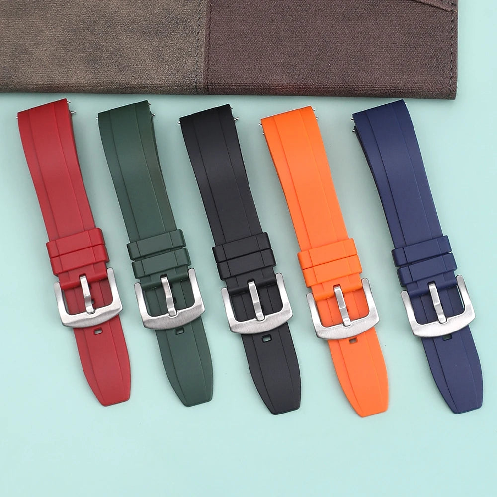 Garmin Grooved FKM Rubber Band in several colors