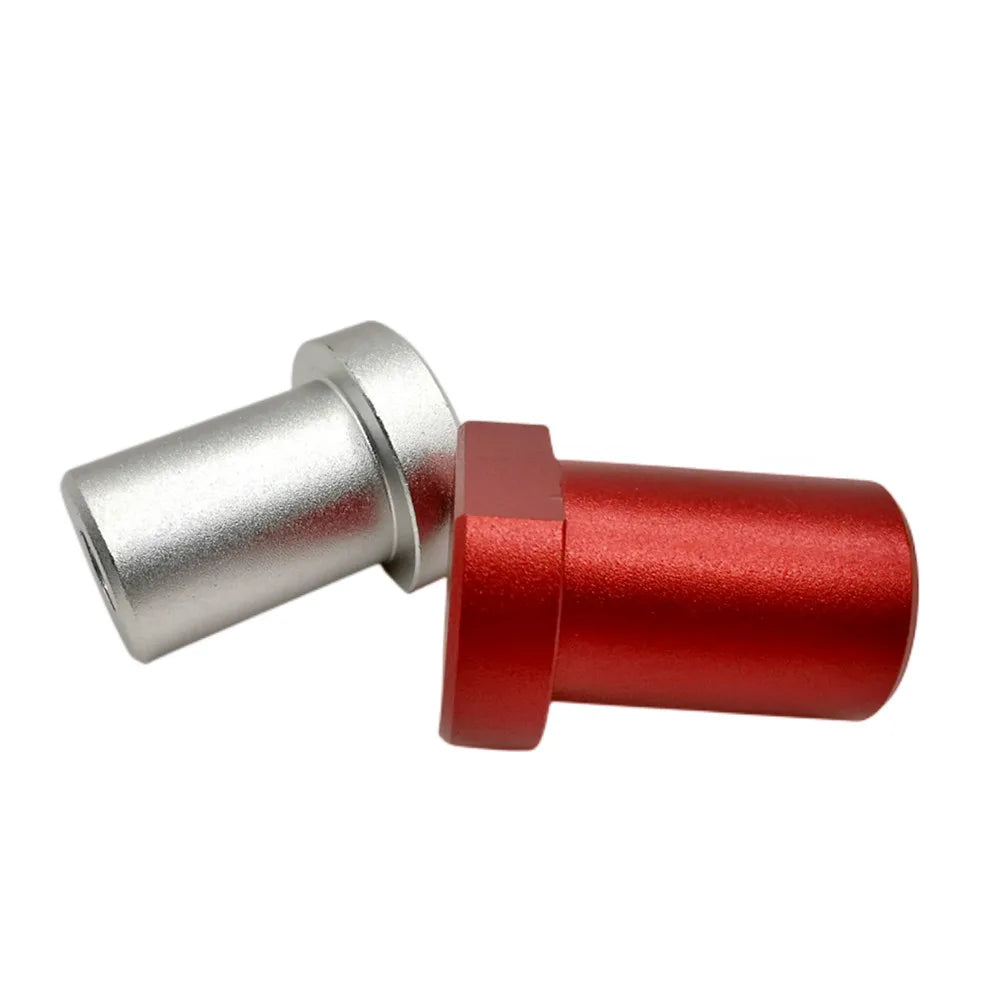 Bench dogs 2-pack, 1 red and 1 silver