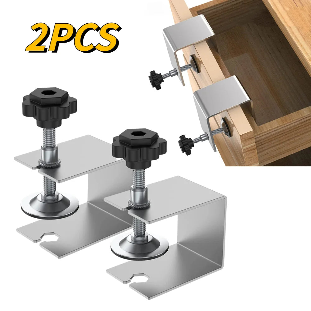 Drawer front installation clamps, 2-pack