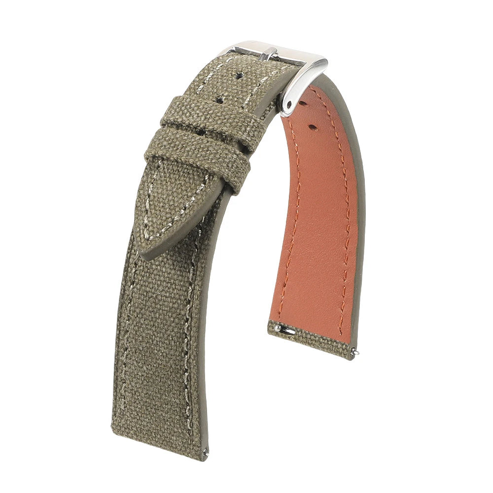 Garmin Slim Canvas Band in Olive
