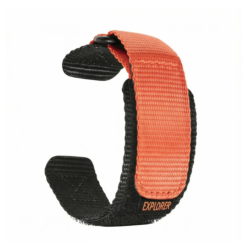 Garmin Hook-and-Loop Nylon Sport Band in Orange