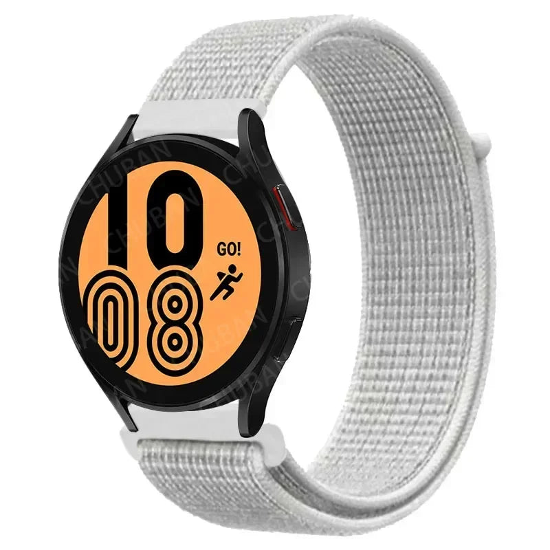 COROS Nylon Sport Loop Watch Band in Solid & Mixed Colors - Summit White