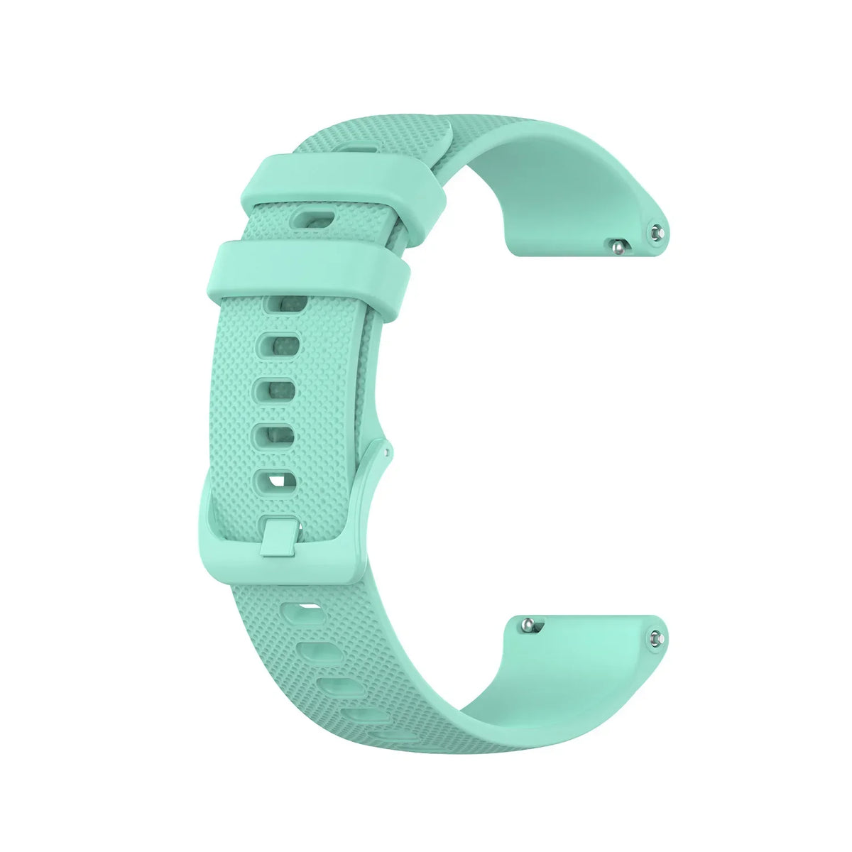 OnePlus Smartwatch Bands Silicone Strap Breathable Sport Watch Band in mint green color, designed for comfort and daily wear.