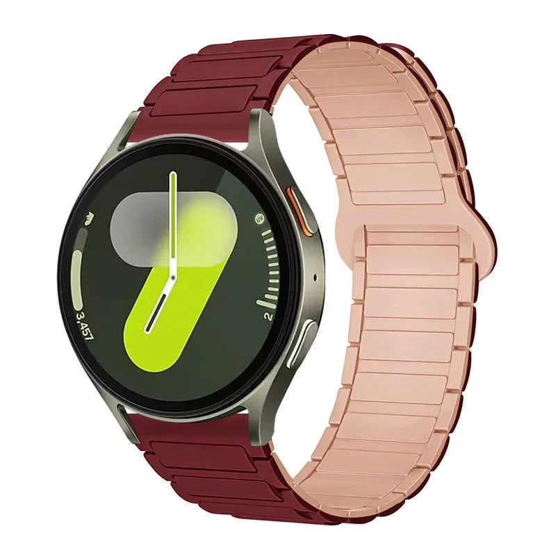 OnePlus Smartwatch Sport Magnetic Silicone Watch Band Strap on a smartwatch with a stylish design and multifunctional display.