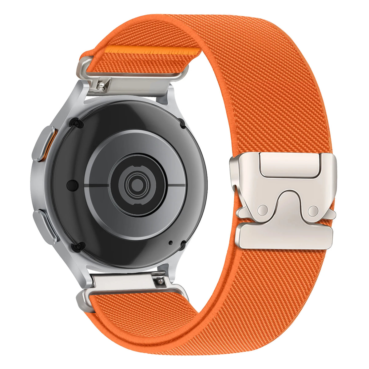 COROS Parachute-Style Nylon Band with Metal Clasp – Orange