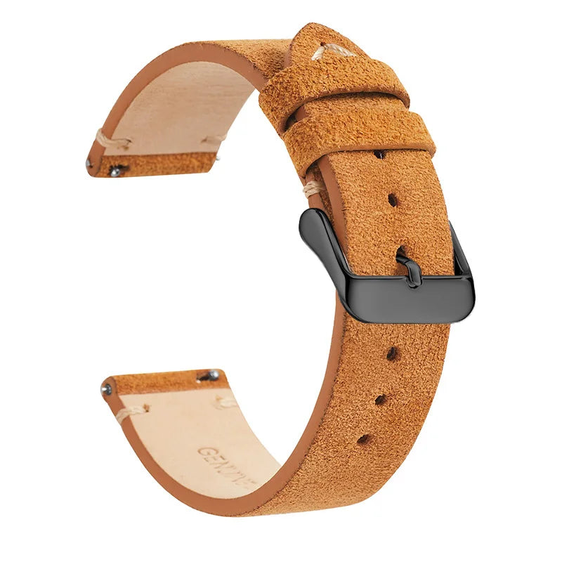 OnePlus Leather Quick Release Watch Band Strap for Smartwatch in soft elastic parachute fabric, designed for comfort.