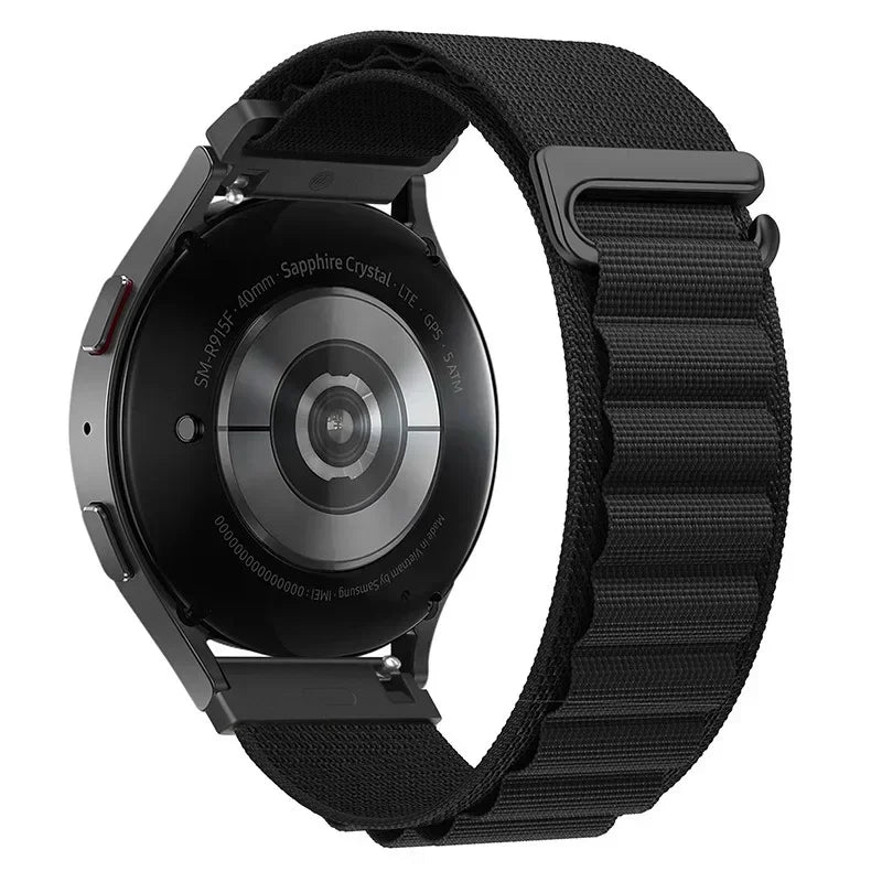 COROS Alpine-Style Nylon Loop Band – Black