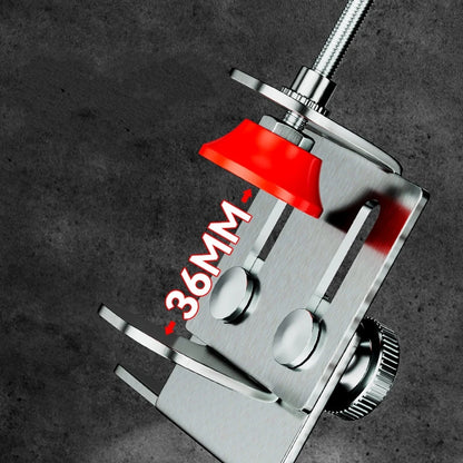 Door mounting jig clamp opens up to 36mm