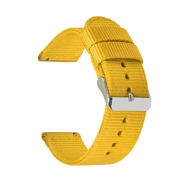 Garmin Woven Nylon Band in Yellow