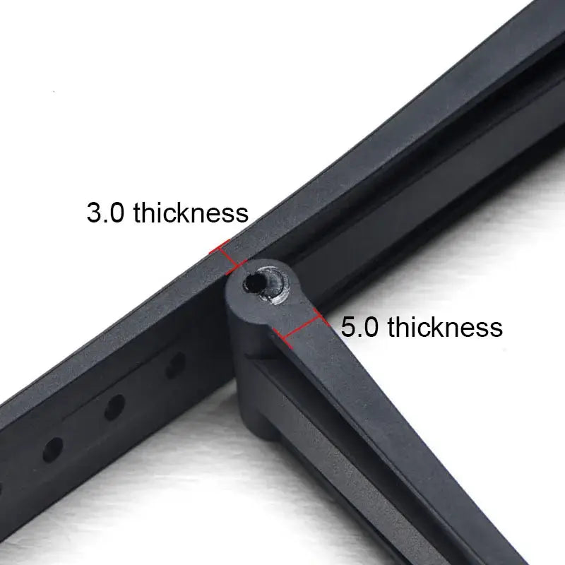 Suunto Recessed-Panel Silicone Band - Silicone thickness illustration