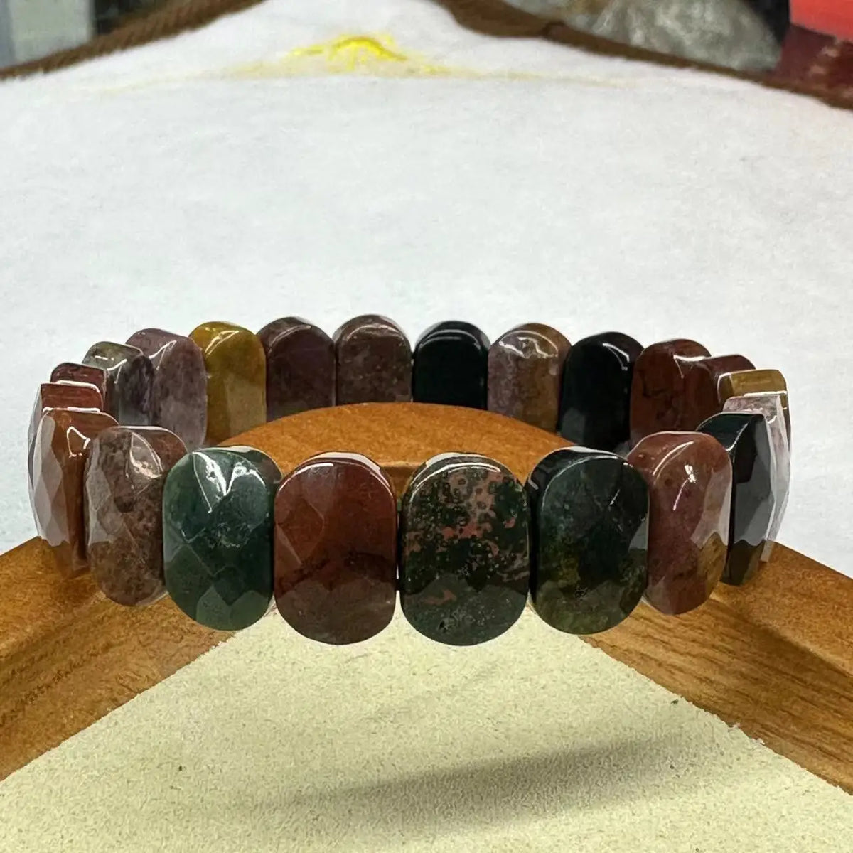 Faceted Jasper Bracelet
