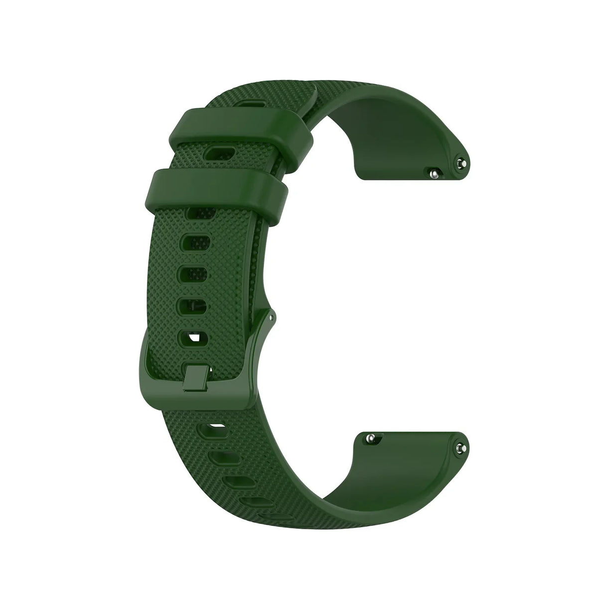 Motorola Moto Textured Silicone Band with Matching Buckle — Green