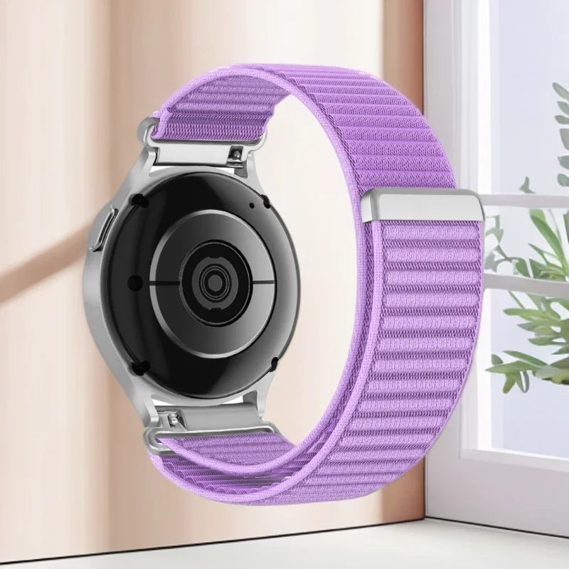 Ribbed Nylon Sport Loop Band for Polar – Lavender