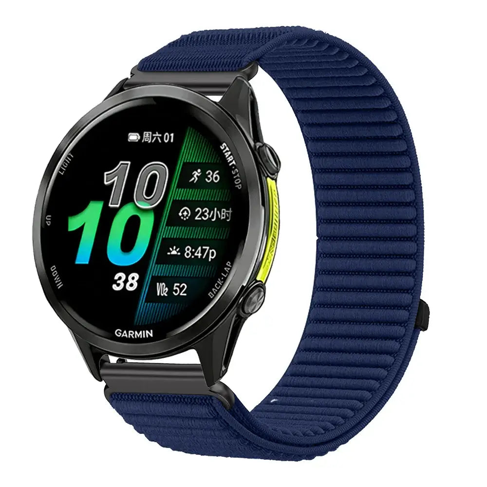 Amazfit Ribbed Nylon Sport Loop Watch Band - Midnight Blue