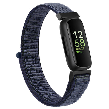 Fitbit Inspire 3 with adjustable nylon strap for comfort and style, perfect for daily wear and activities.