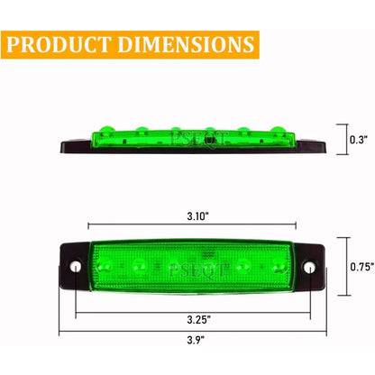 Golf Cart Underglow LED Lights, 10-Pack, Waterproof