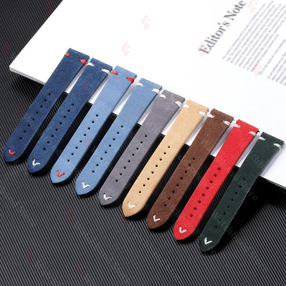 Garmin Suede Butterfly Clasp Band in all colors
