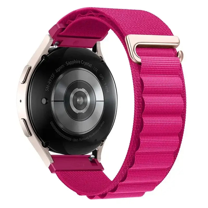 Amazfit Alpine-Style Nylon Loop Band — Magenta