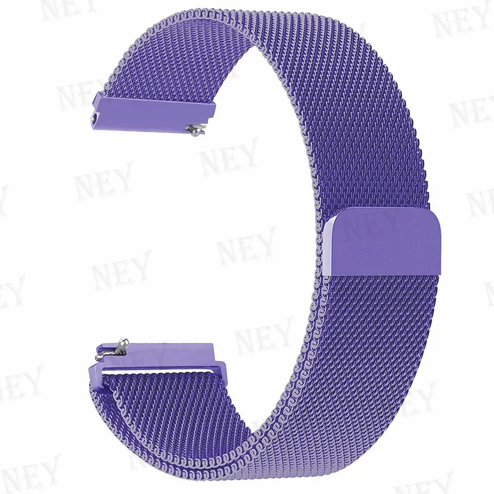 COROS Stainless Steel Milanese Mesh Watch Band - Lavender