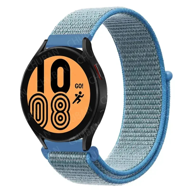 COROS Nylon Sport Loop Watch Band in Solid & Mixed Colors - Sky Blue