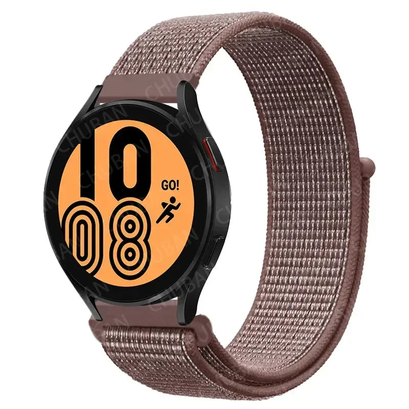 COROS Nylon Sport Loop Watch Band in Solid & Mixed Colors - Smoky Mauve