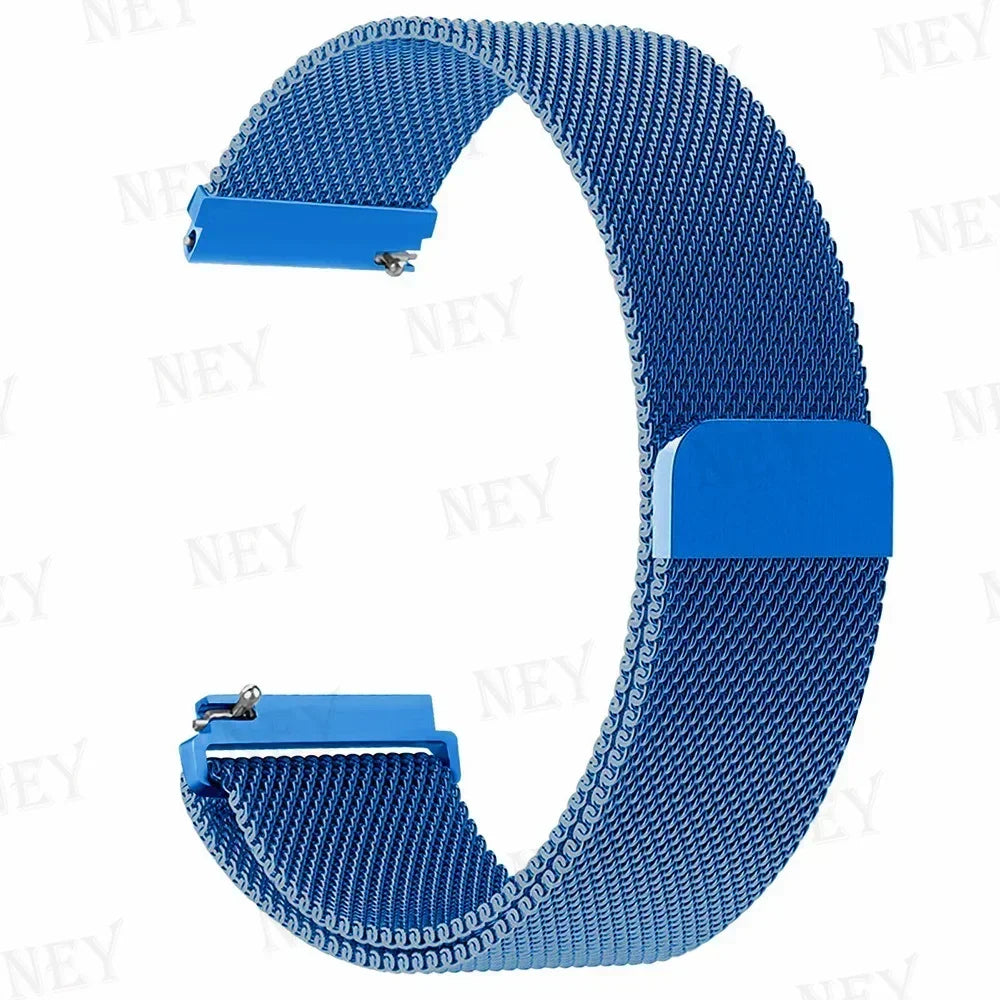 COROS Stainless Steel Milanese Mesh Watch Band - Sky Blue