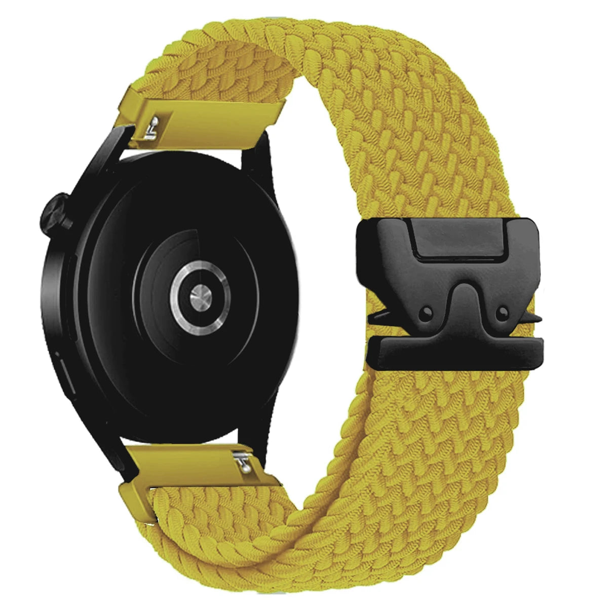 COROS Braided Nylon Watch Band with Parachute Clasp - Chartreuse