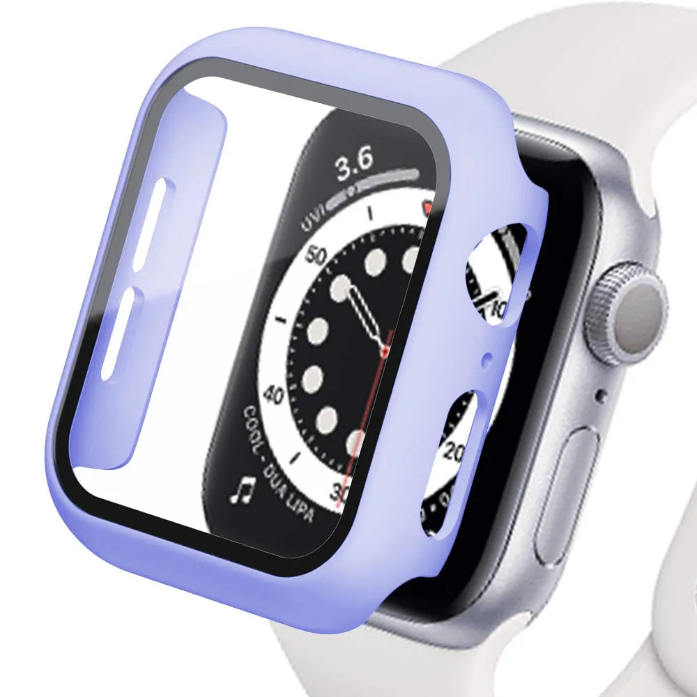 Protective case for Apple Watch, features durable design and full-body coverage for superior protection against scratches.