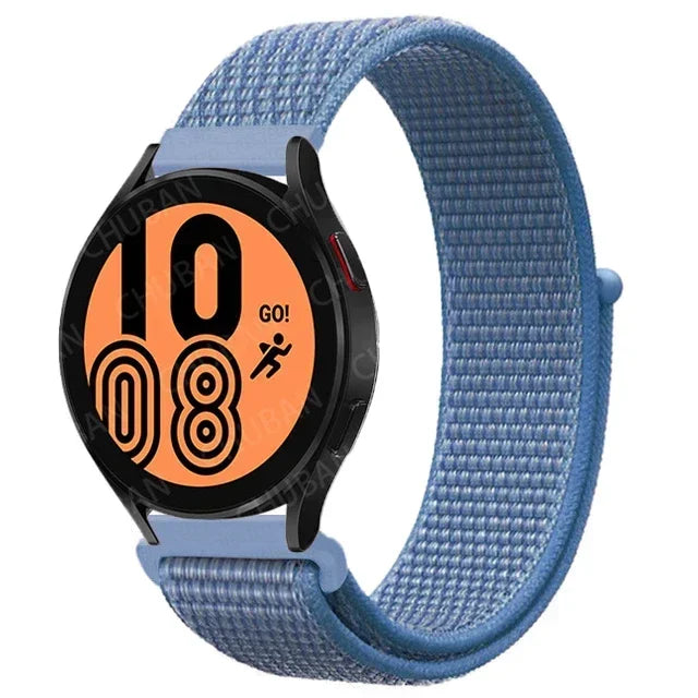 COROS Nylon Sport Loop Watch Band in Solid & Mixed Colors - Blue
