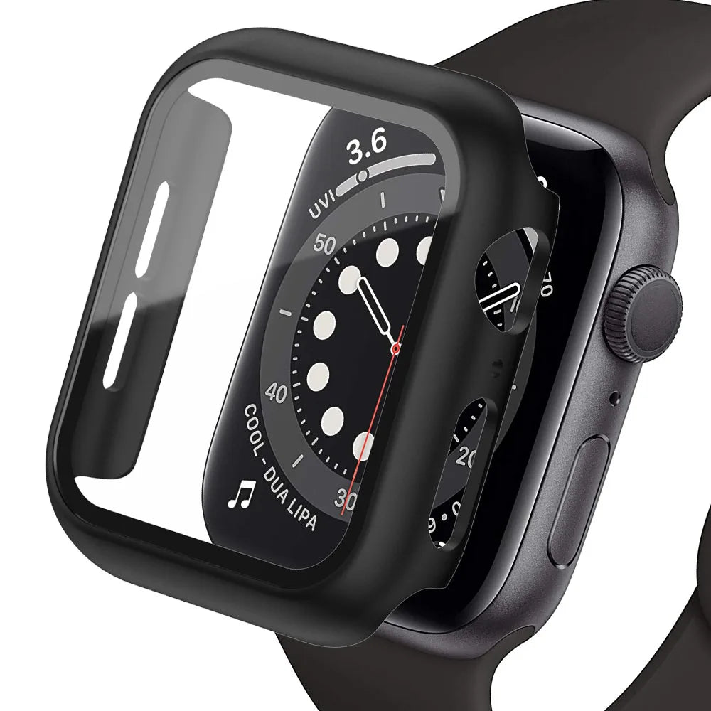Quality protective case for Apple Watch, showcasing stylish design and robust, full-body protection with water-resistant features.