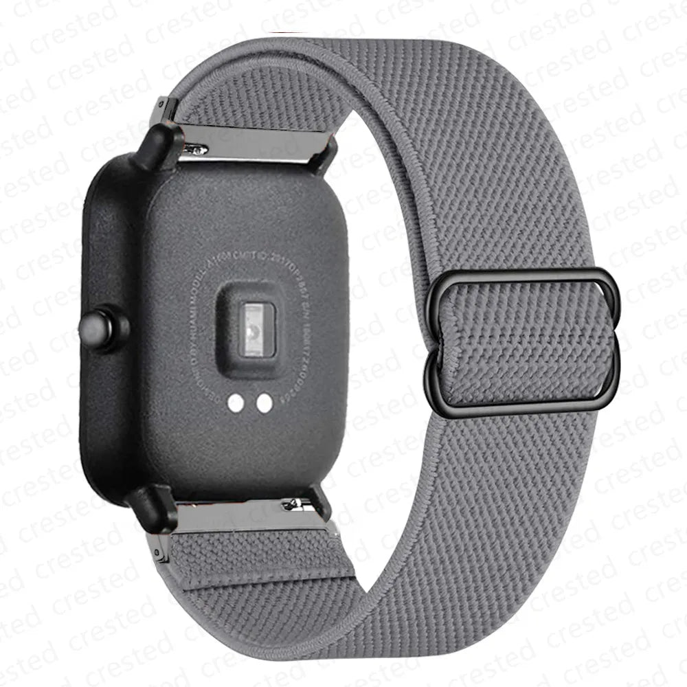 Adjustable Nylon Loop Band for Polar – Gray