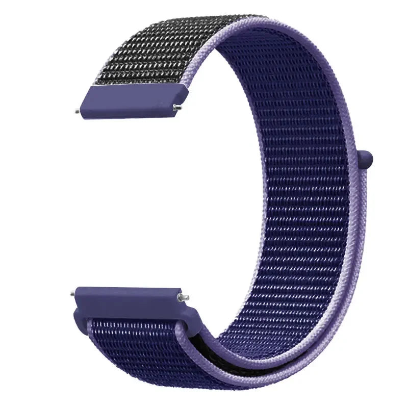 Polar Adjustable Nylon Sport Loop Band – Black / Indigo