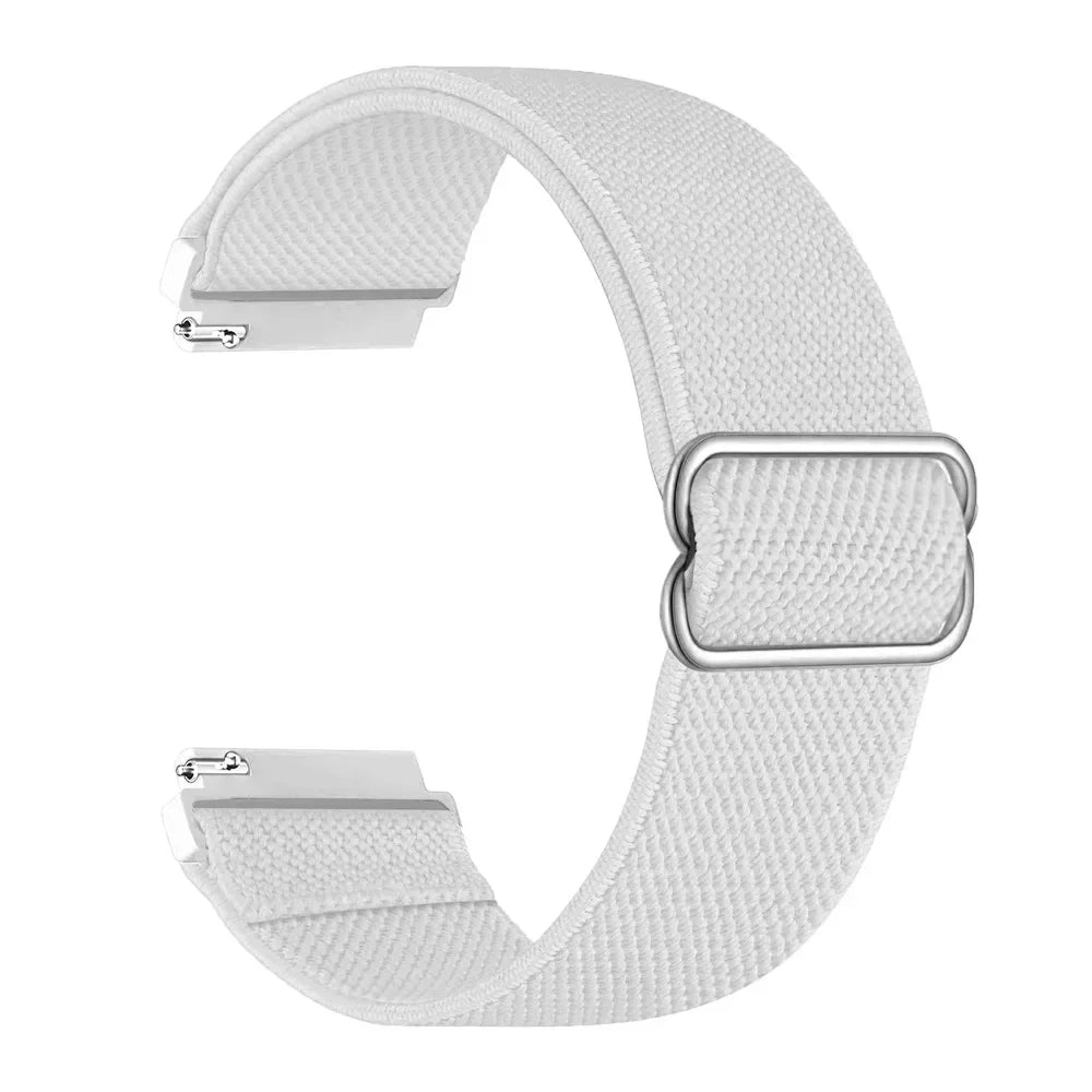 Motorola Moto Nylon Loop Band with Adjustable Slider — White