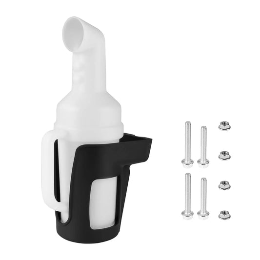 Golf Cart Sand Bottle with Rattle-Proof Holder, Divot Filler