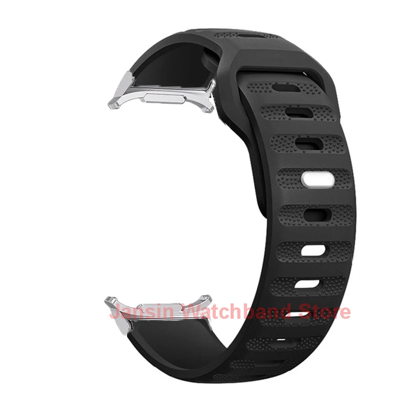 Samsung Galaxy Silicone Sport Watch Band - Ultra/Ultra2 Replacement in black for active lifestyles