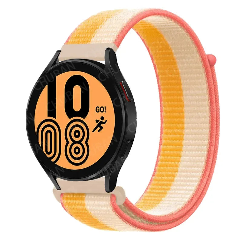COROS Nylon Sport Loop Watch Band in Solid & Mixed Colors - Beige