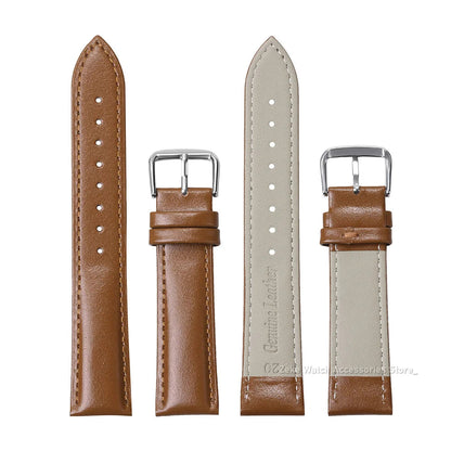 Slim Calfskin Band in brown and gray