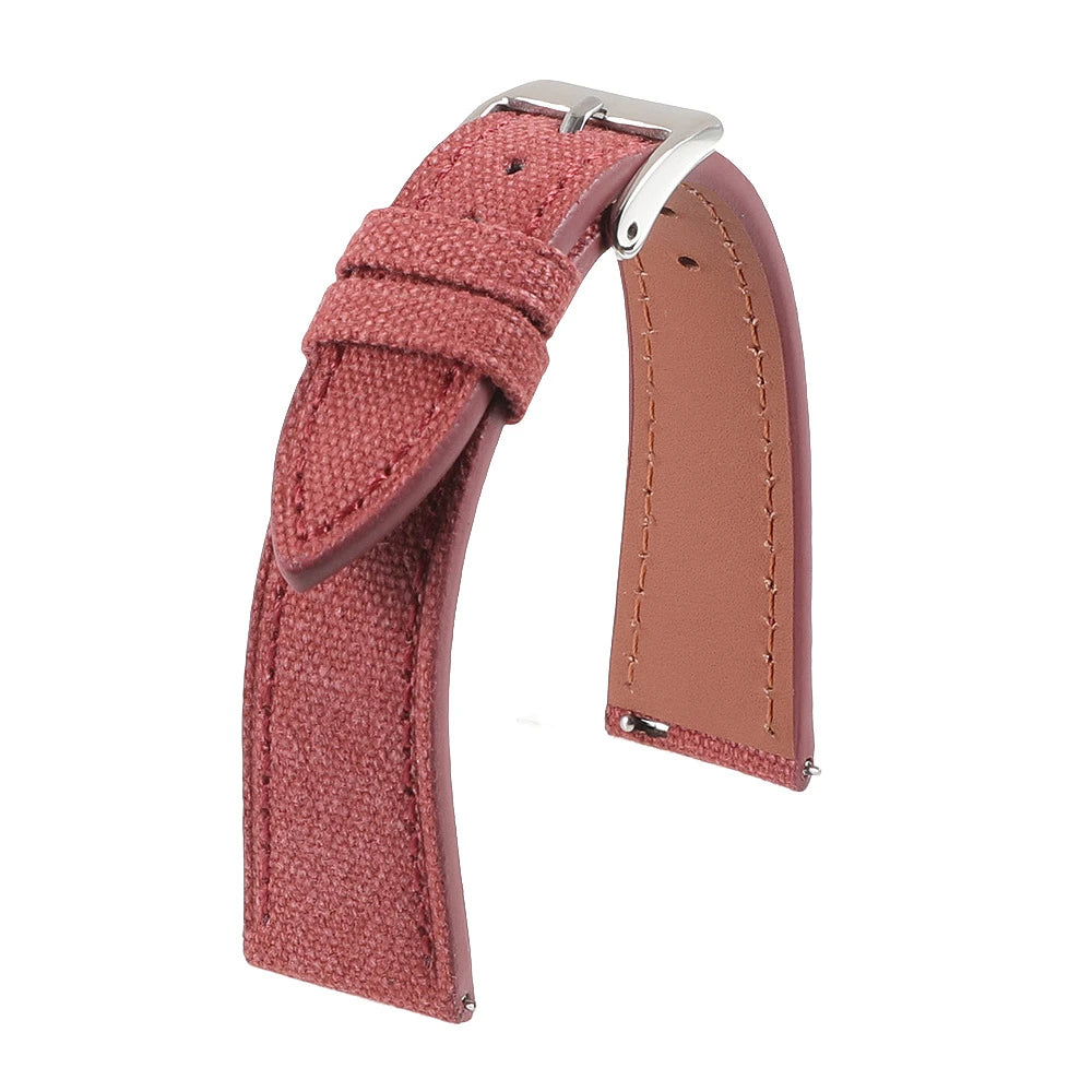 Garmin Slim Canvas Band in Red