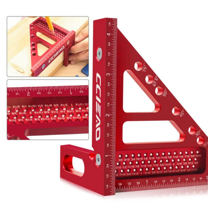 3D Multi-Angle Woodworking Square, 45° & 90°