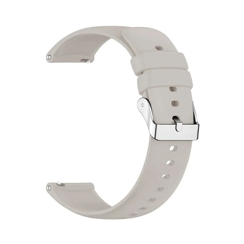 Motorola Moto Watch Bands Silicone Replacement Strap with Metal Buckle in soft silicone with metal clasp.
